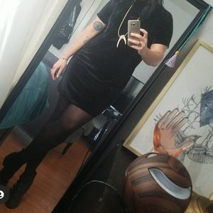 Madewell Velvet Mini Dress